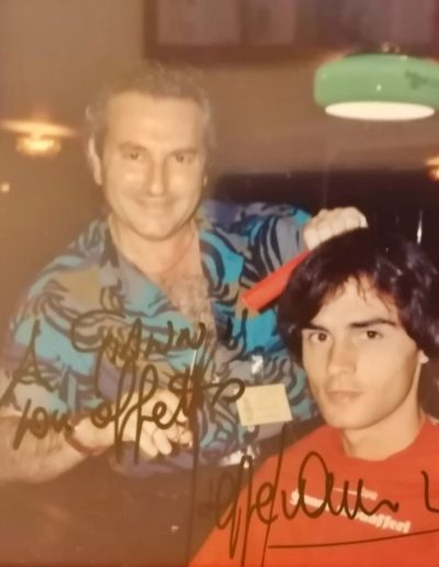 Giuseppe Giannini e Gianni Modafferi Italia 90