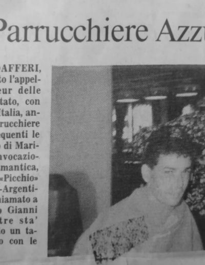Roberto Baggio e Gianni Modafferi Italia 90 - articolo