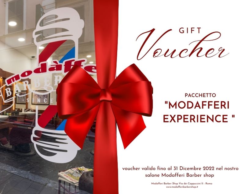 Elegant Red and Gold Gift Voucher Card
