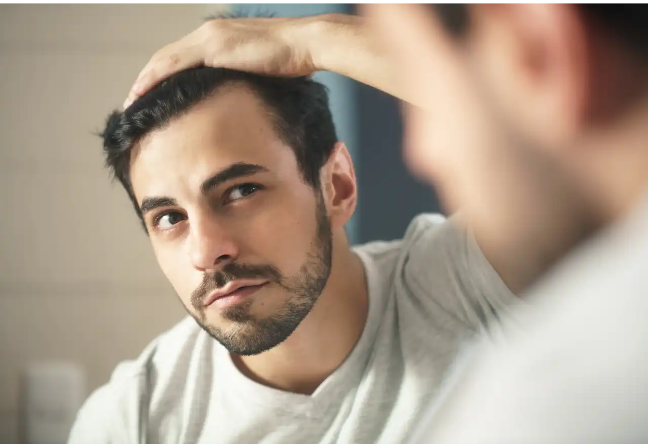 Caduta capelli uomo